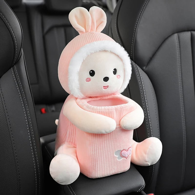 😍 Cute Plush Doll Tissue Box