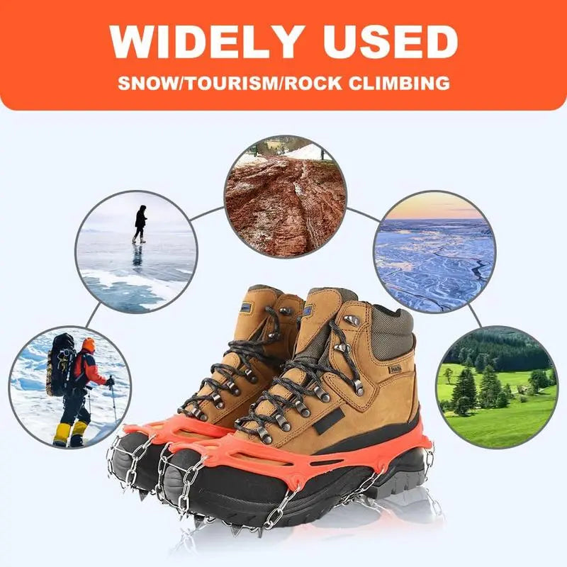 Ice Cleats for Boots & Shoes – Winter Traction