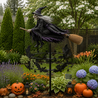 🔥 Limited time – 🧙‍♀️ The Enchanted Witch Garden Wind Spinner