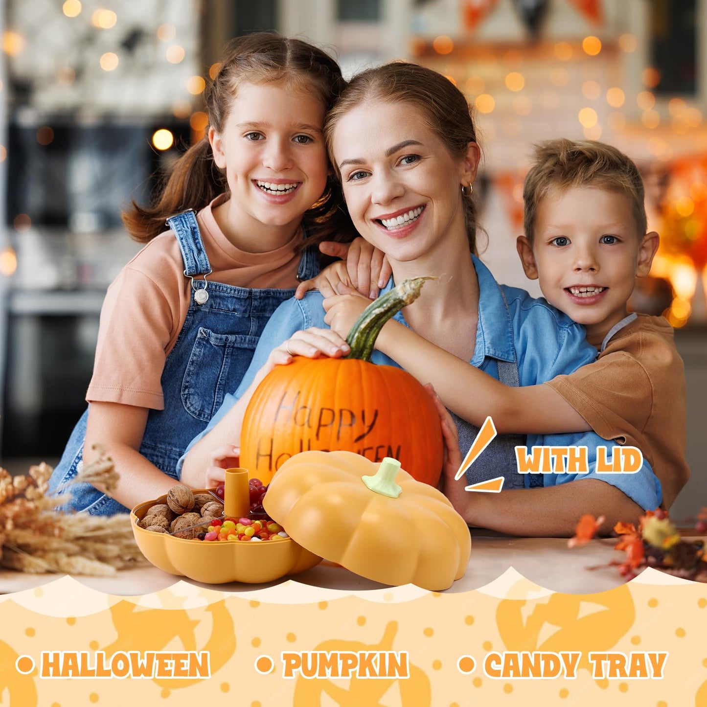 🎃Big Pumpkin Snack Holder with Lid