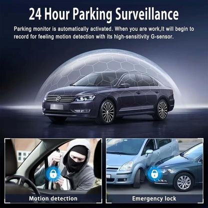 🚘 Drive Safer Today – Full View Car Dashcam System