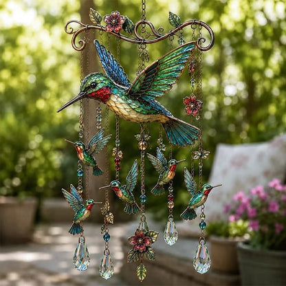 🎐Graceful Hummingbird Wind Chime!