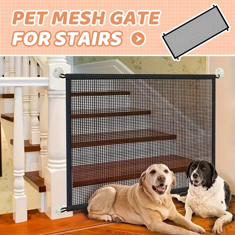 🐾Pet Mesh Gate for Stairs