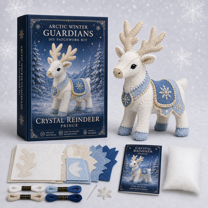 Arctic Winter Guardians DIY Patchwork Kit –🔥Easy, Relaxing & Satisfying to Make