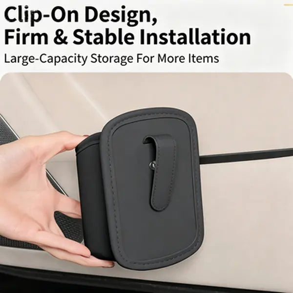 🚗Clip‑On Car Cup Holder, Multi‑Purpose Car Door Storage Organizer, Extra Large Capacity💢