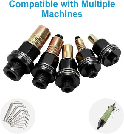 🛠️Head Rivet Nut Tool, M3 M4 M5 M6 M8 Rivnut Kit,Carbon Steel Rivnut Set