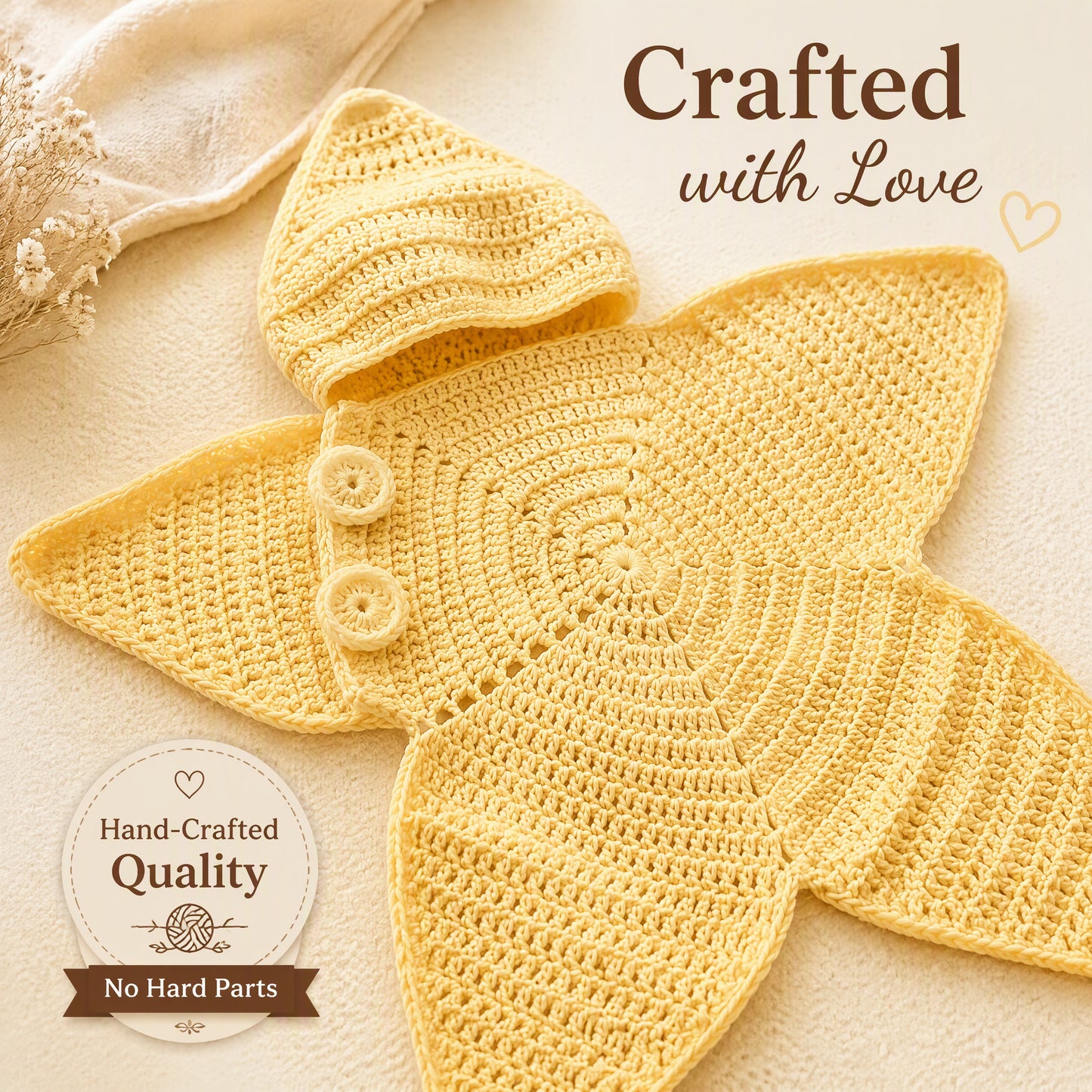 👶 StarSnuggle™ Handmade Knitted Starfish Baby Sleeping Bag