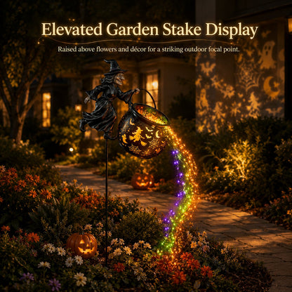 🔥Buy 2 Free Shipping🎃Halloween Witch Cauldron Garden Light