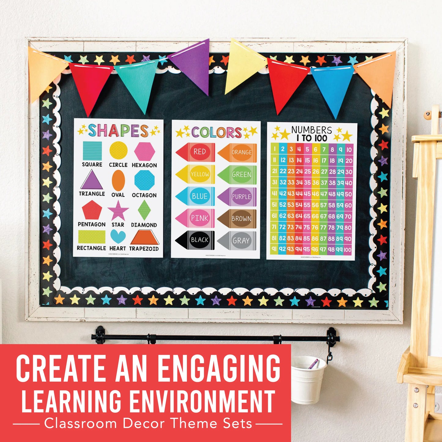 🏫BACK-TO-SCHOOL SALE: COLORFUL EDUCATIONAL POSTERS — SET OF 15!🏫