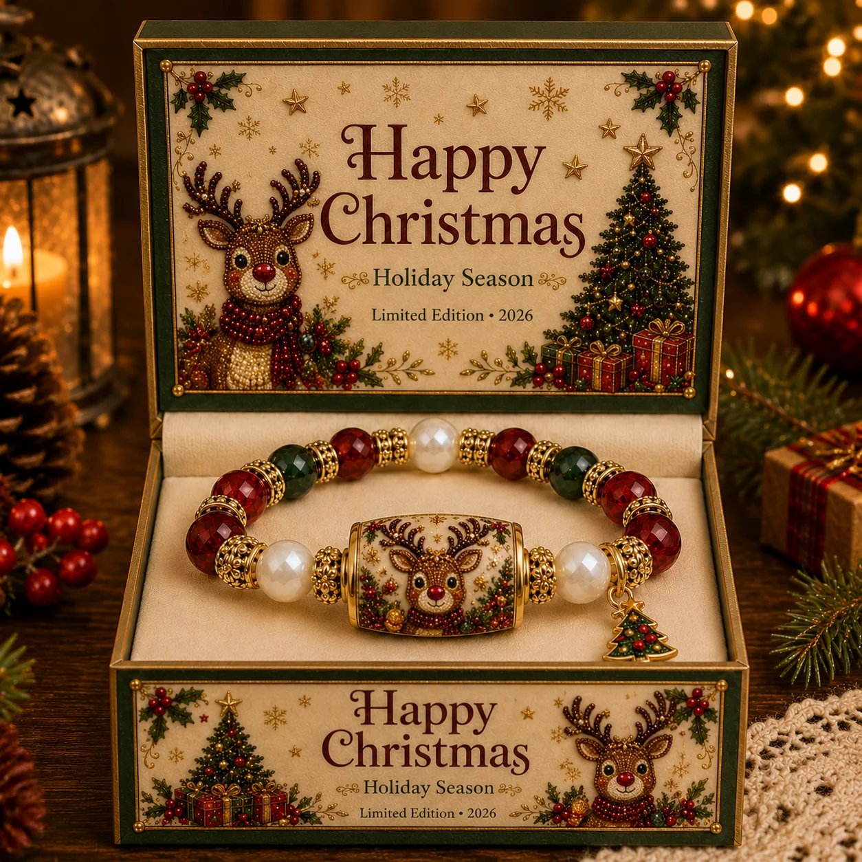 🔥🎄Limited Edition 2026 Christmas Magic Collection Bracelet