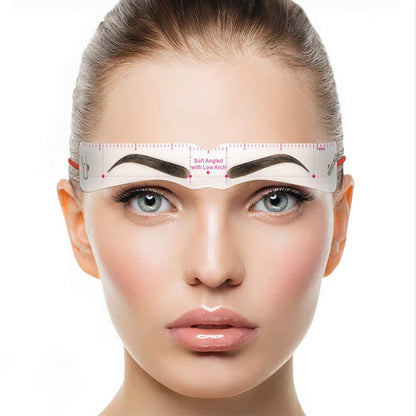 🔥✨Reusable Eyebrow Stencil Shaper Kit (14-pack)