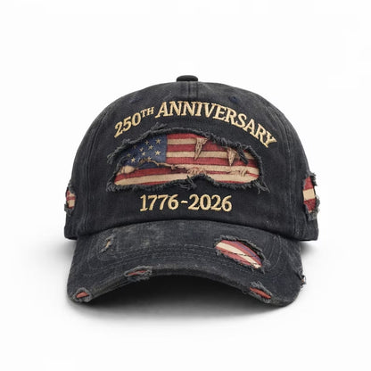 🧢USA 250th Anniversary Hat 1776-2026, American Flag Independence Day Cap