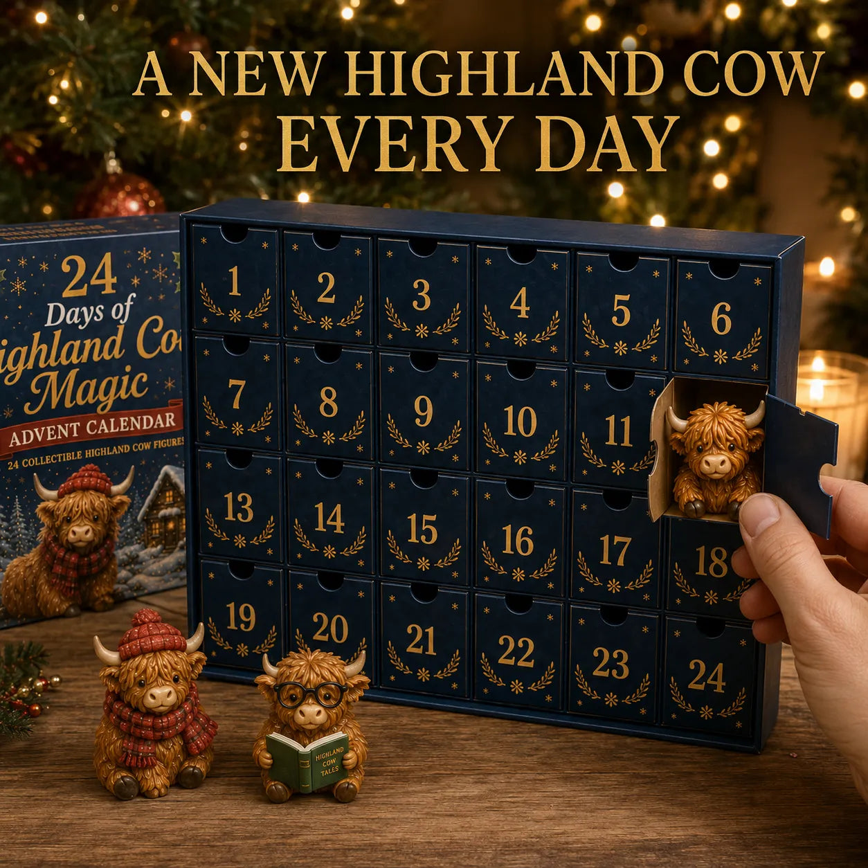 🐮 24 Days of Highland Cow Advent Calendar