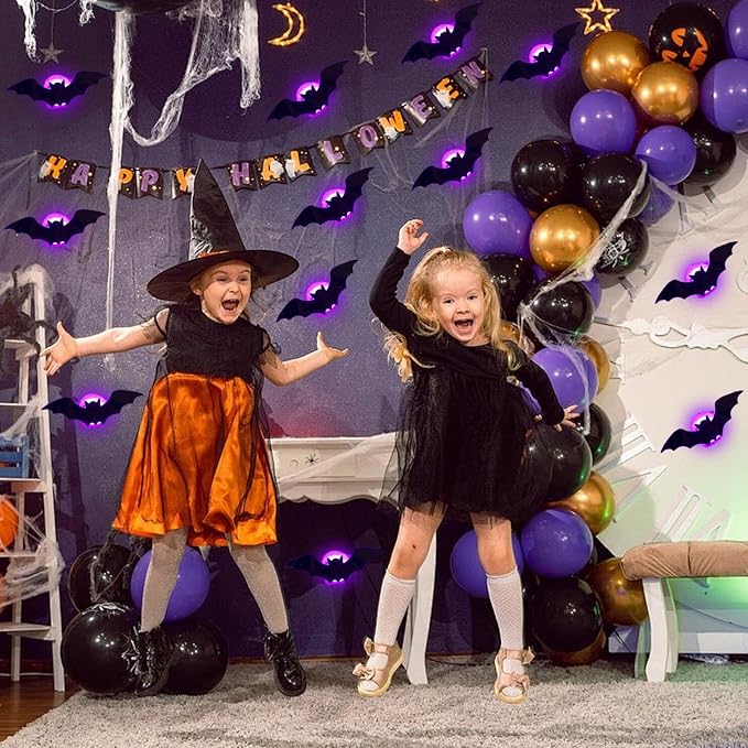 Halloween 3D Lighted LED Flashing Bats 🦇 | Buy 2 Get 1 FREE Limited Time Offer