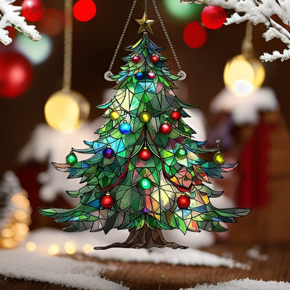 🔥Christmas Sale🎁🎄🌈Christmas Tree Sun Catcher