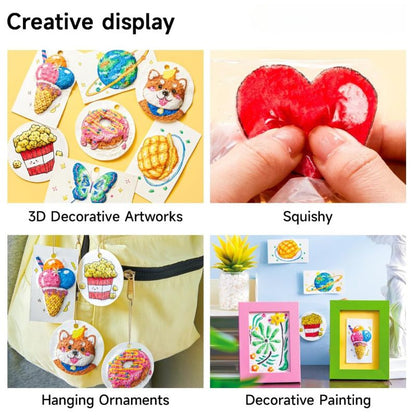 MagicPop™ 3D Texture Painting Kit – Color, Add Water & Watch It Rise
