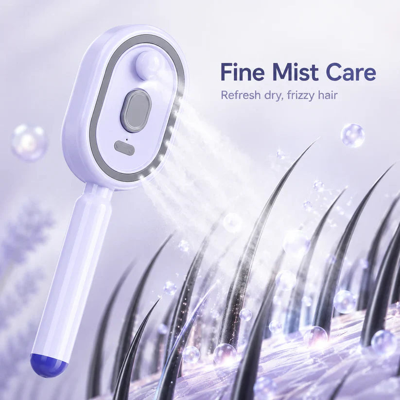 Electric Mist-Spraying Massage Cushion Brush