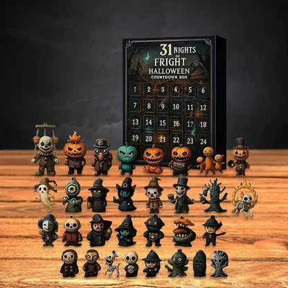 🎃 31-Day Halloween Countdown Mystery Box – 31 Spooky Surprises to Open Before Halloween