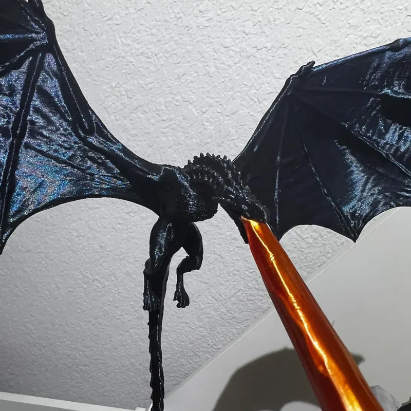 Dragon Flame Bookshelf – Decorative Bookend