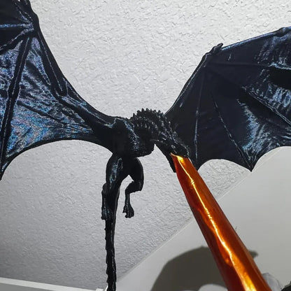 Dragon Flame Bookshelf – Decorative Bookend