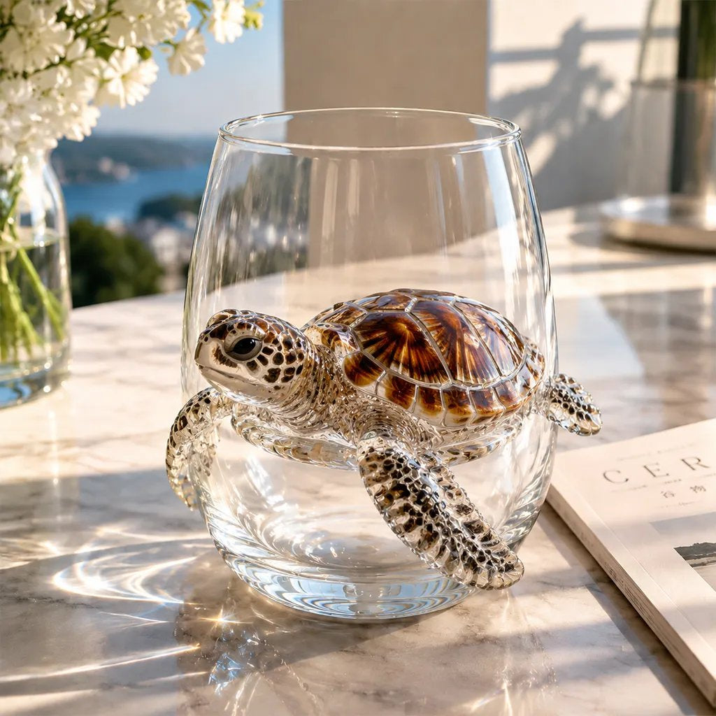 🌊Ocean Animal Artisan Glassware Collection