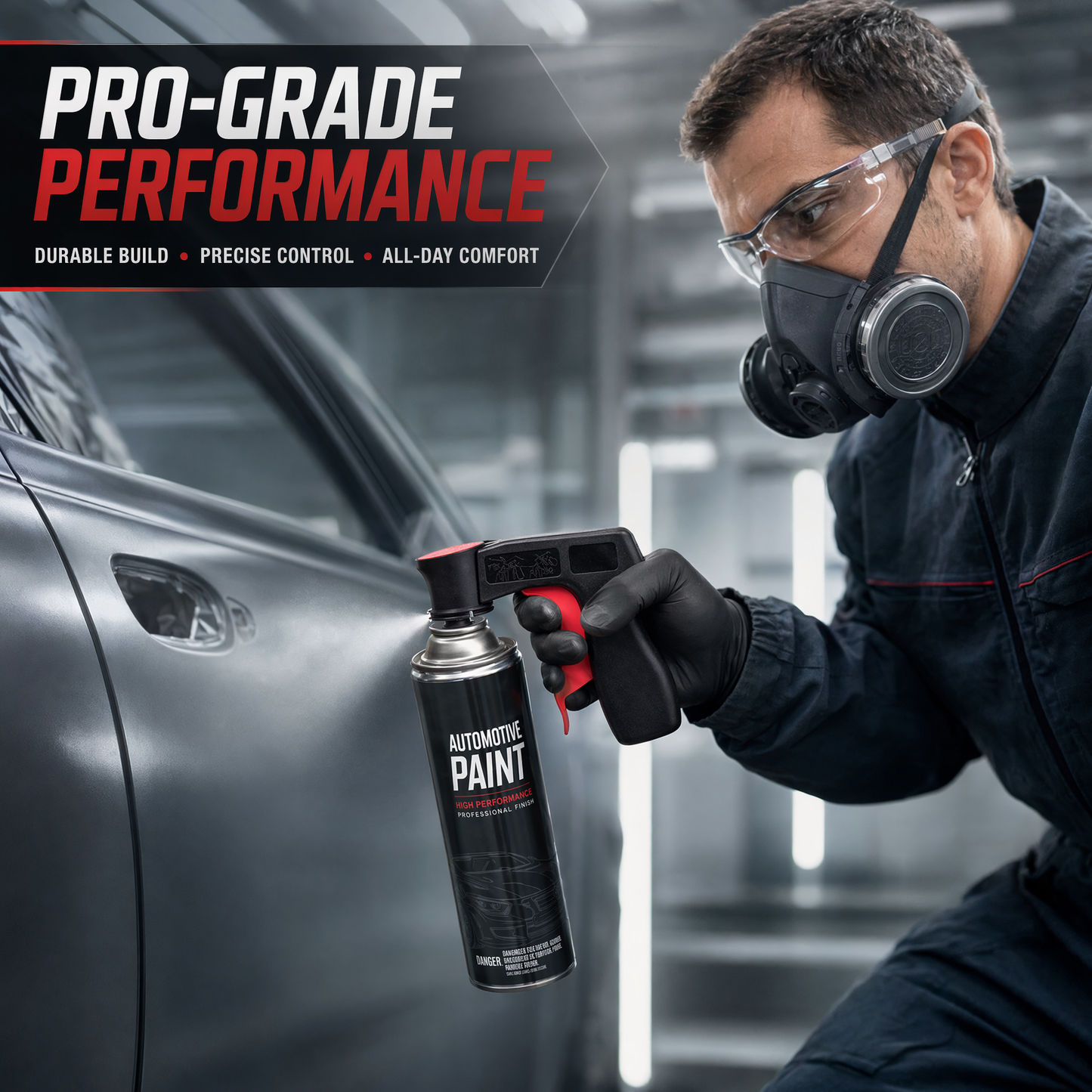 💯 🎨 Spray Can Trigger Handle, Turn Any Can into a Pro Sprayer!
