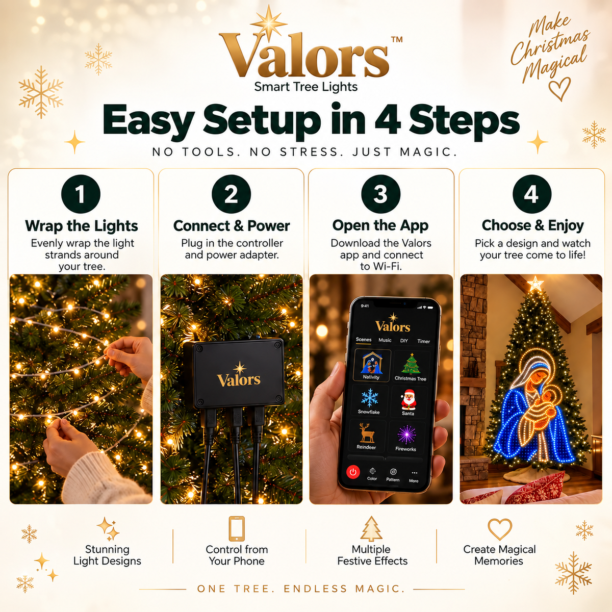✝️ Smart Christmas Tree Lights | Create Your Own Faith-Filled Christmas 🎄