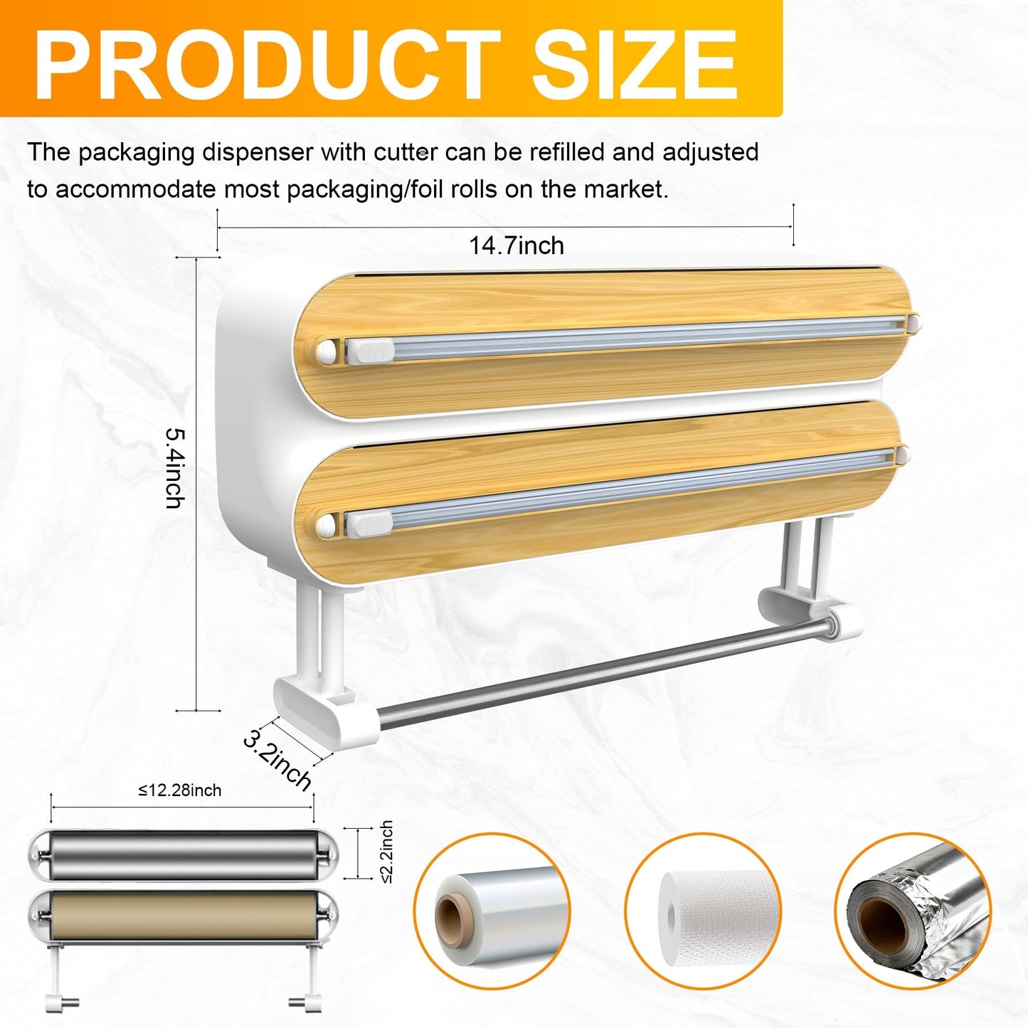 Kitchen Wrap Dispenser