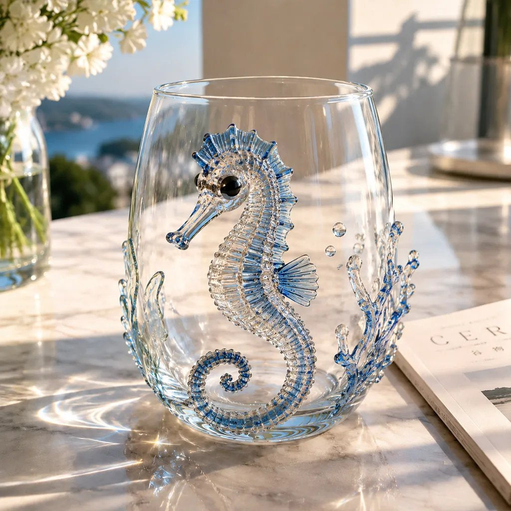 🌊Ocean Animal Artisan Glassware Collection