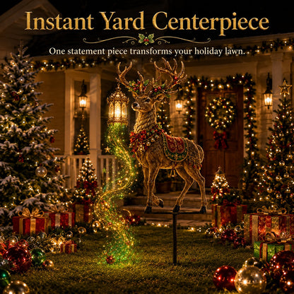 ✨🦌Light-Up Reindeer Christmas Yard Stake