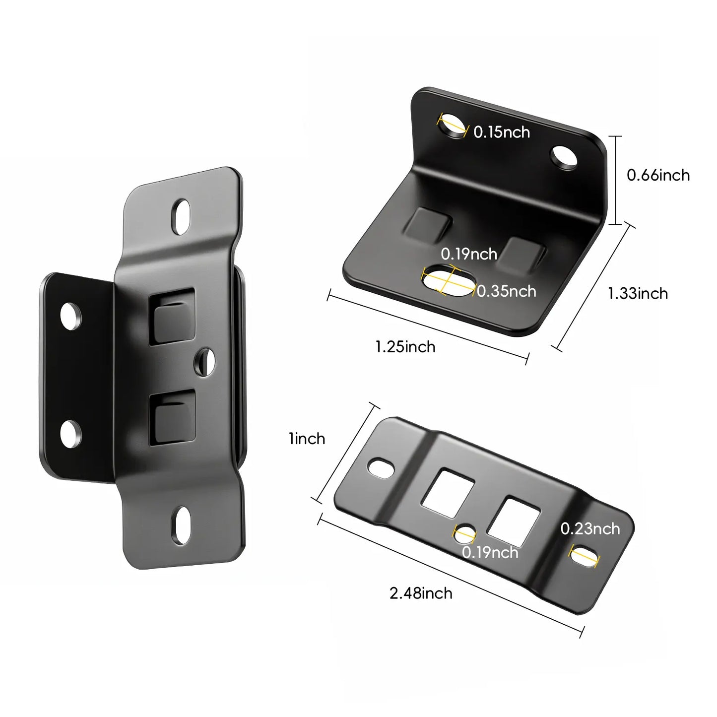🔩STAINLESS STEEL FURNITURE CORNER BRACKETS