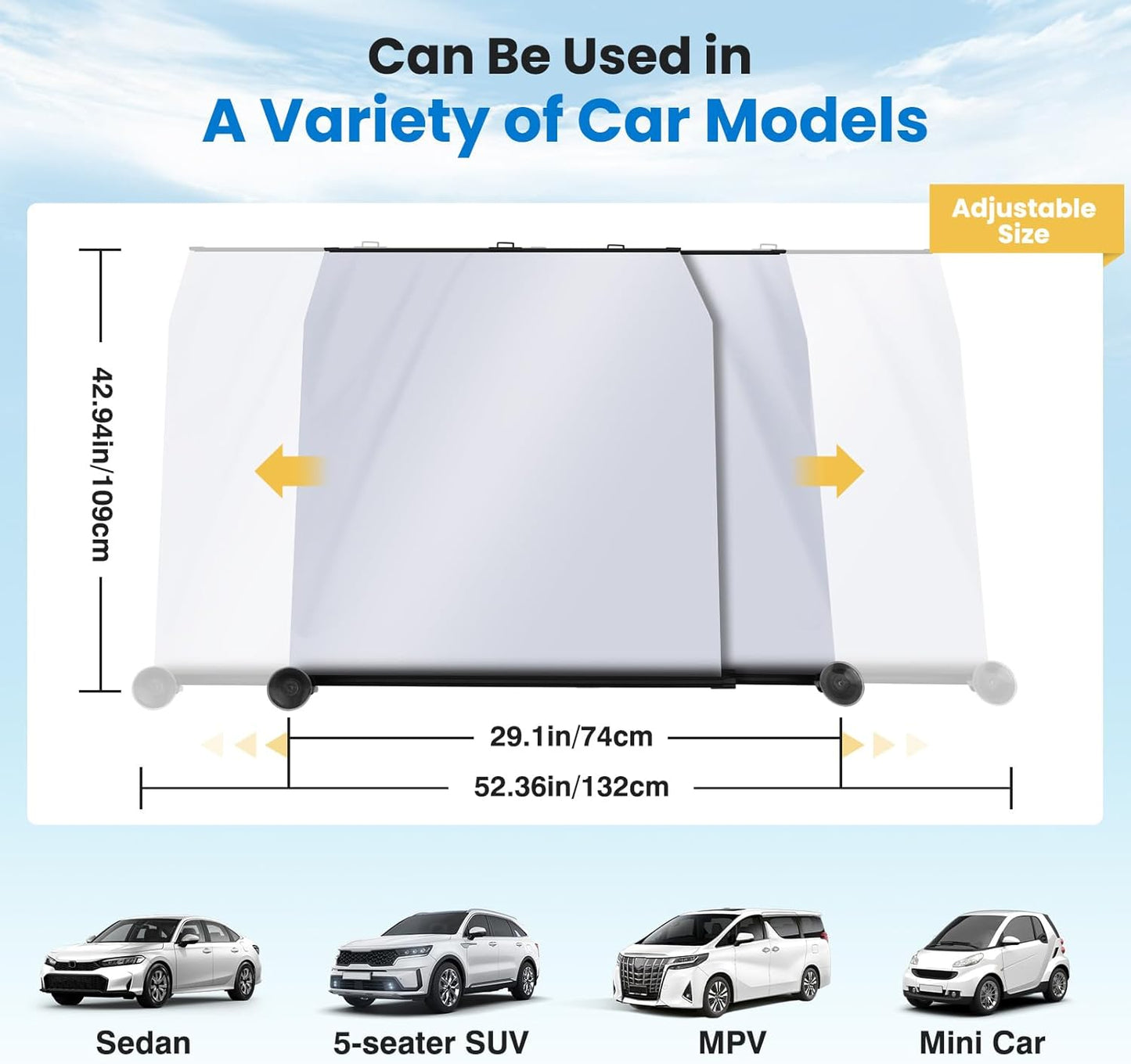 🚗☀️ VALORS™ AUTO RETRACTABLE WINDSHIELD SUN SHADE