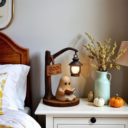 👻📚 CUTE GHOST READING LAMP