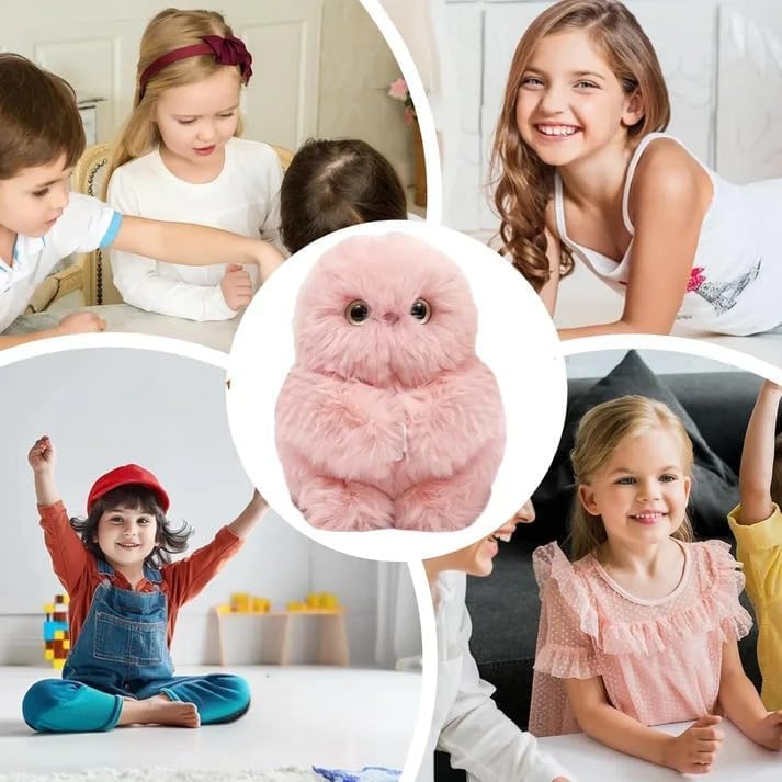 🦉 Fluffy AI Companion™ – Interactive Talking Plush Bag Charm That Responds to Your Touch