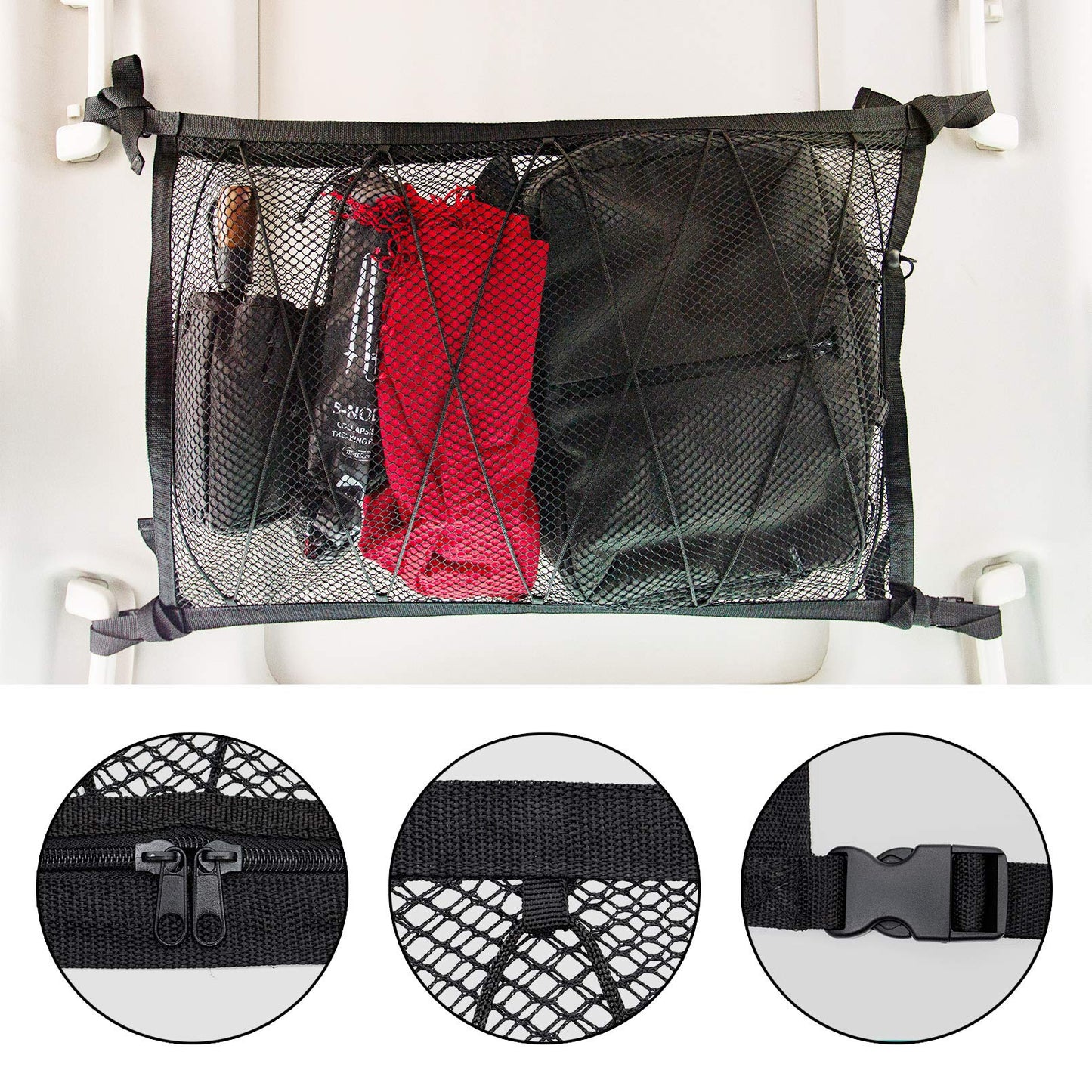 🚘Car Ceiling Cargo Net