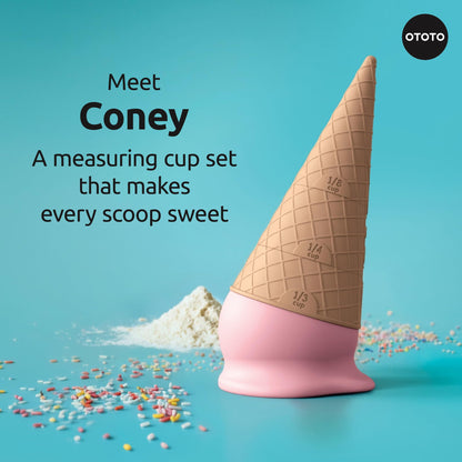 Ice Cream Measuring Cups Set