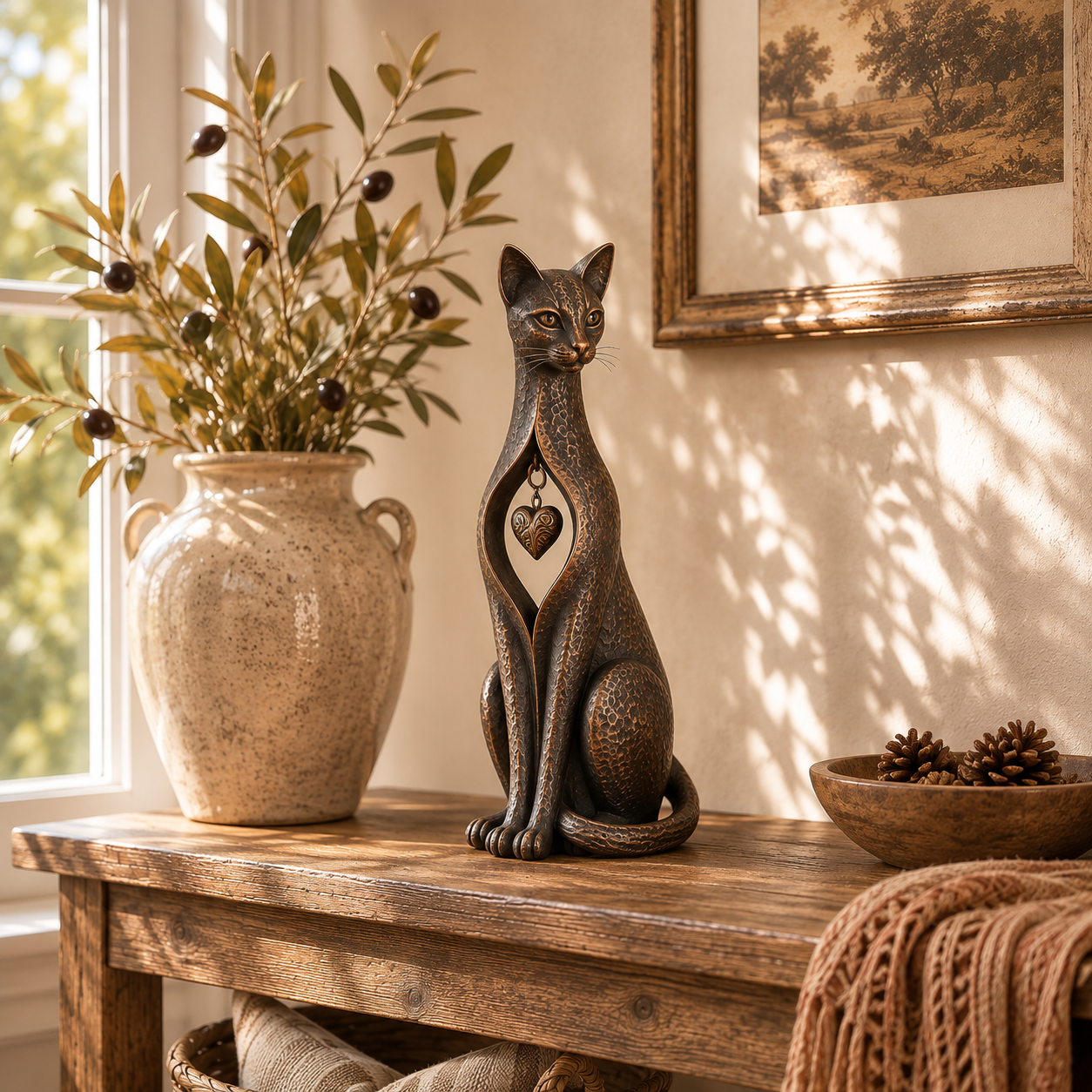 Sphynx Cat Sculpture