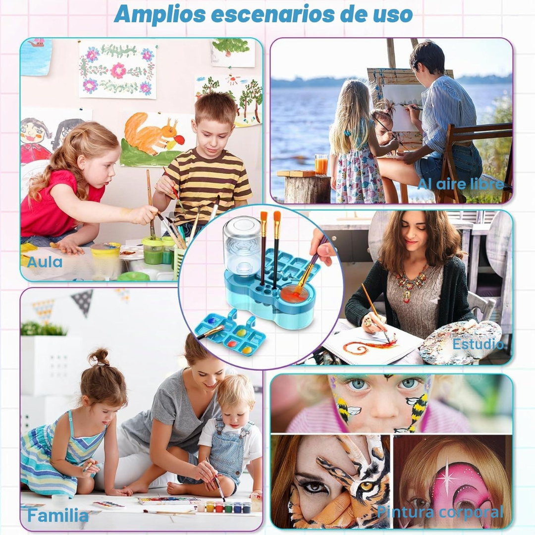 Limpiador de Pinceles Automático