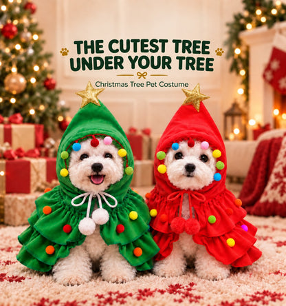 🎄Christmas Tree Pet Costume