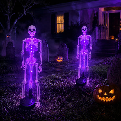 🎃 Halloween Early Bird Sale 🔥💀 Solar Skeleton Yard Stake
