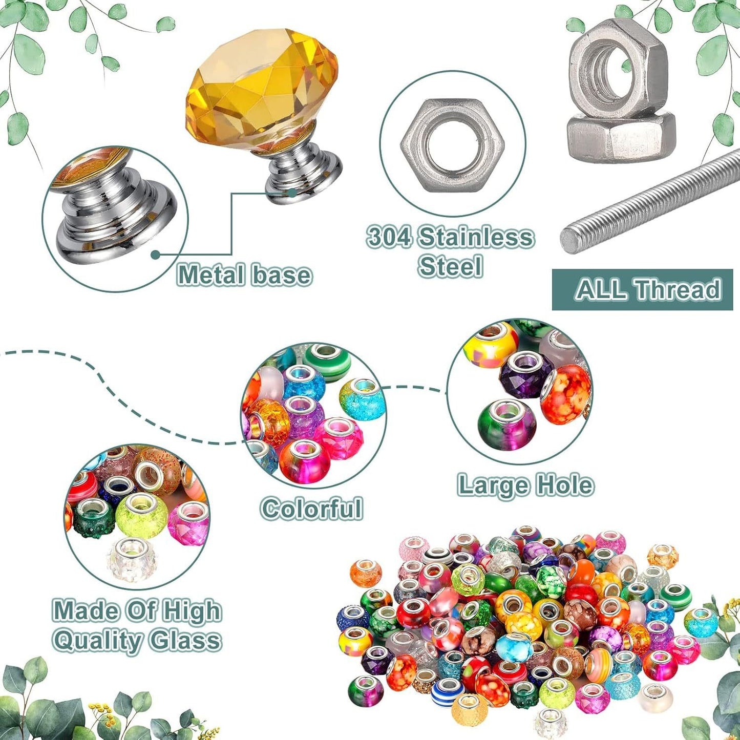 🔥DIY Fairy Wand Garden Stake Beads Kits