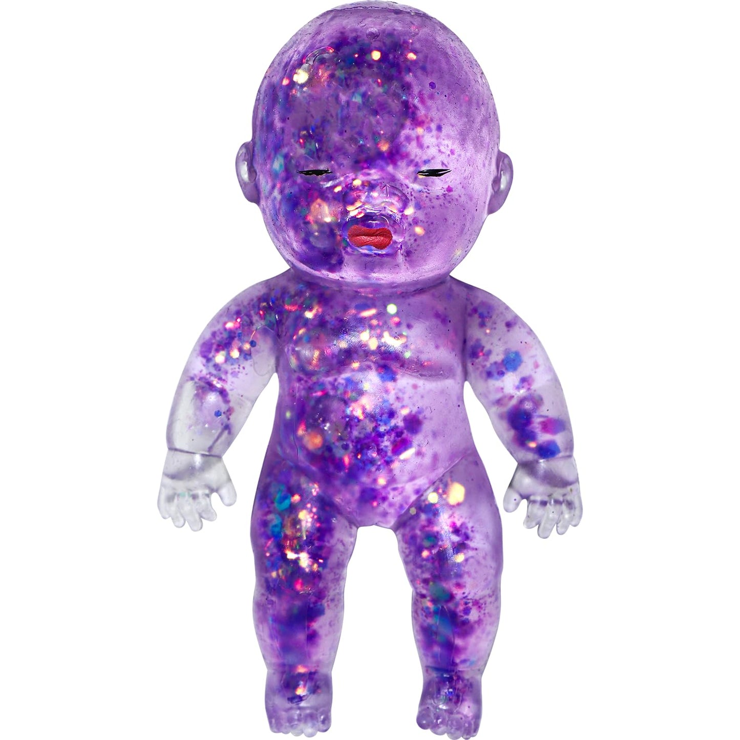 ✨ Squeeze Away Stress with the Cutest Glitter Squishy Baby!