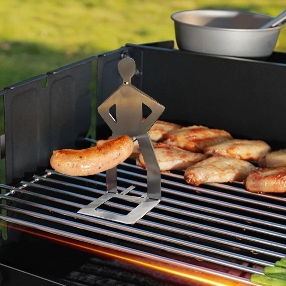 🍖 Funny Sausage Holder for BBQ & Camping