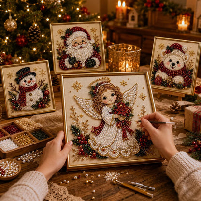 💎DIY Christmas Pearl Diamond Painting Art Kit
