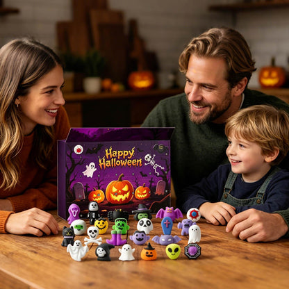 🎃👻Halloween Advent Calendar 2026|24 Days Mochi Squishy Toys Countdown Calendar for Kids