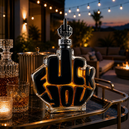 🍾Novelty Middle Finger Whiskey Decanter Set