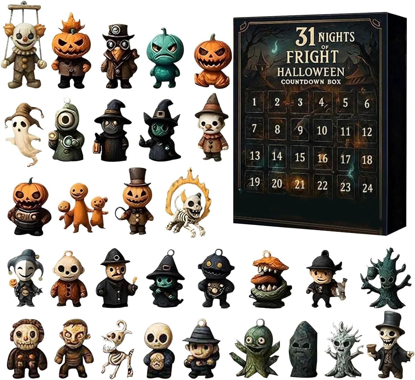 🎃 31 Nights of Fright™ Halloween Advent Calendar 2026 | A Spooky Surprise Every Day