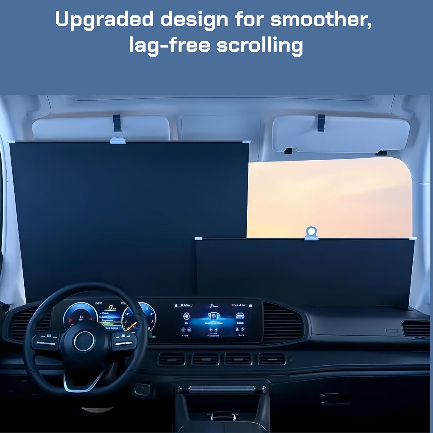 🚗☀️ VALORS™ AUTO RETRACTABLE WINDSHIELD SUN SHADE