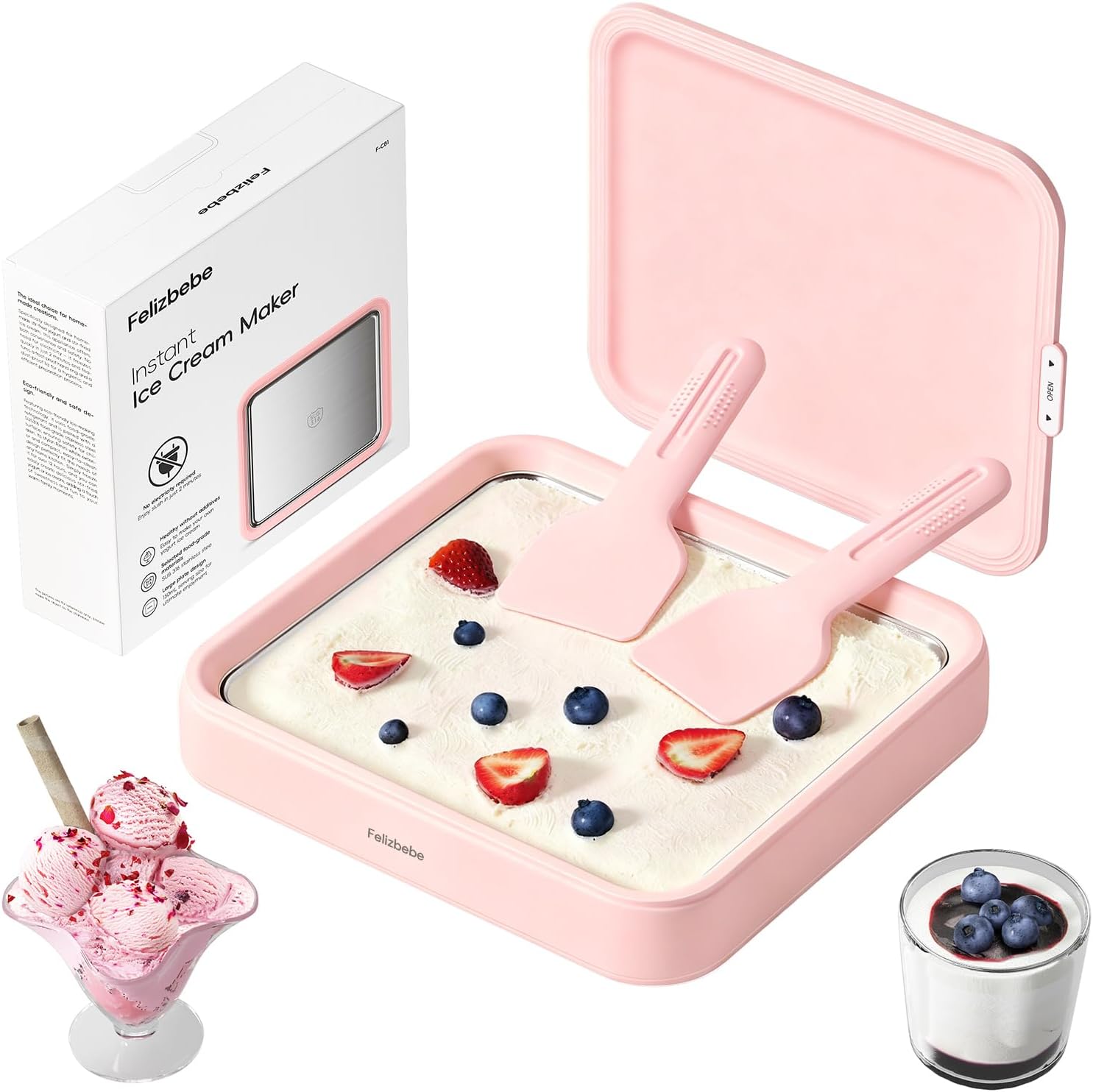 💗 Pink – No Lid