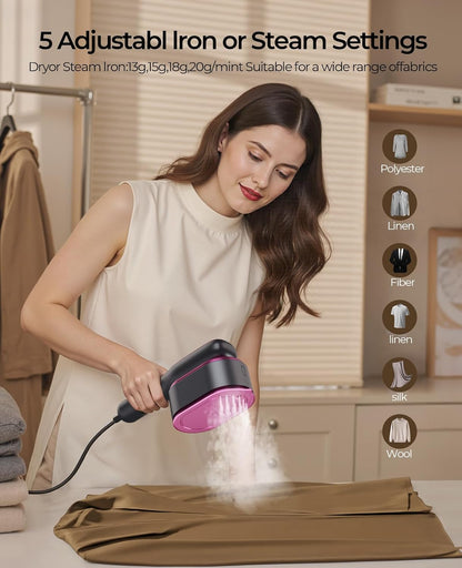 👔 1200W Travel Clothes Steamer